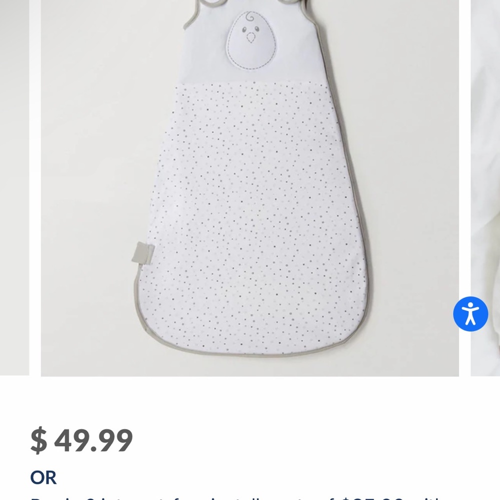 Nested Bean Sleep Sack size M 0.5 TOG